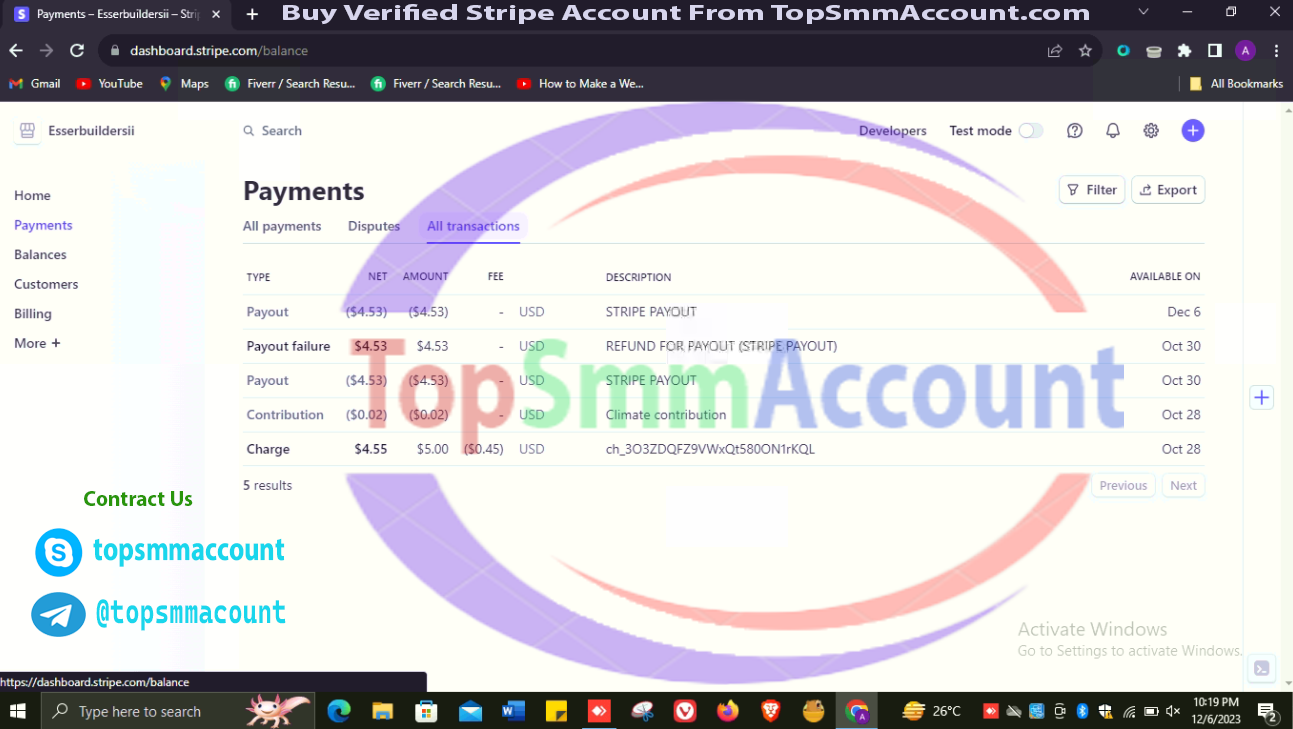 buy verified stripe account from topsmmaccount
