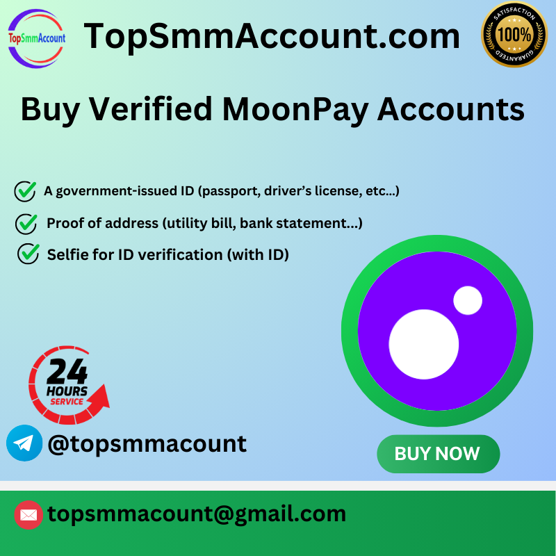Buy Verified MoonPay Accounts